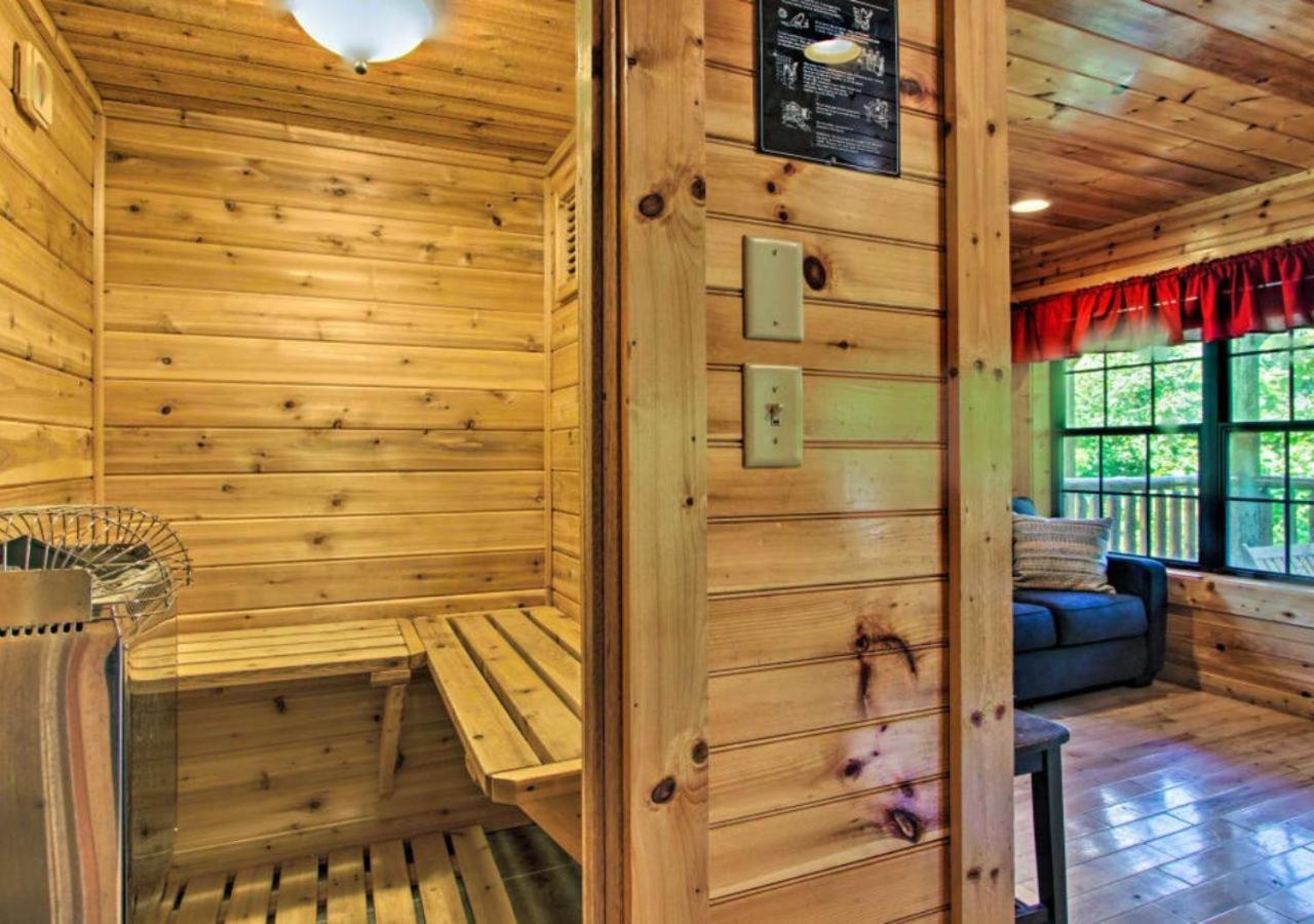 Fabulous Pet-Friendly, Family Cabin With Outdoor Kitchen, Hot Tub, Sauna, Fireplace, Theater Room, Arcade, Pool Table, And Fire Pit Within Minuties Of Dollywood เซอเวียร์วีล ภายนอก รูปภาพ